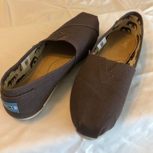 Toms Ash Canvas Women's Classics, Size 7 EUC